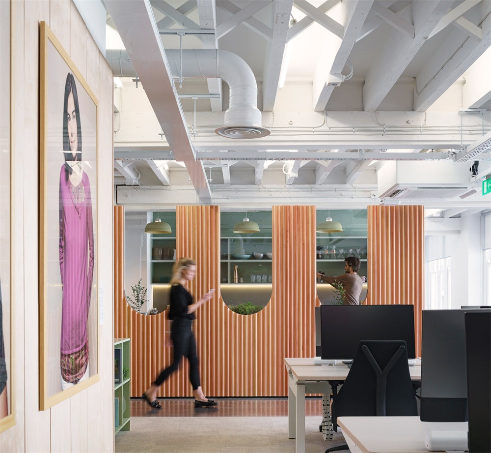 办公空间，Airbnb办公室，伦敦，Threefold Architects