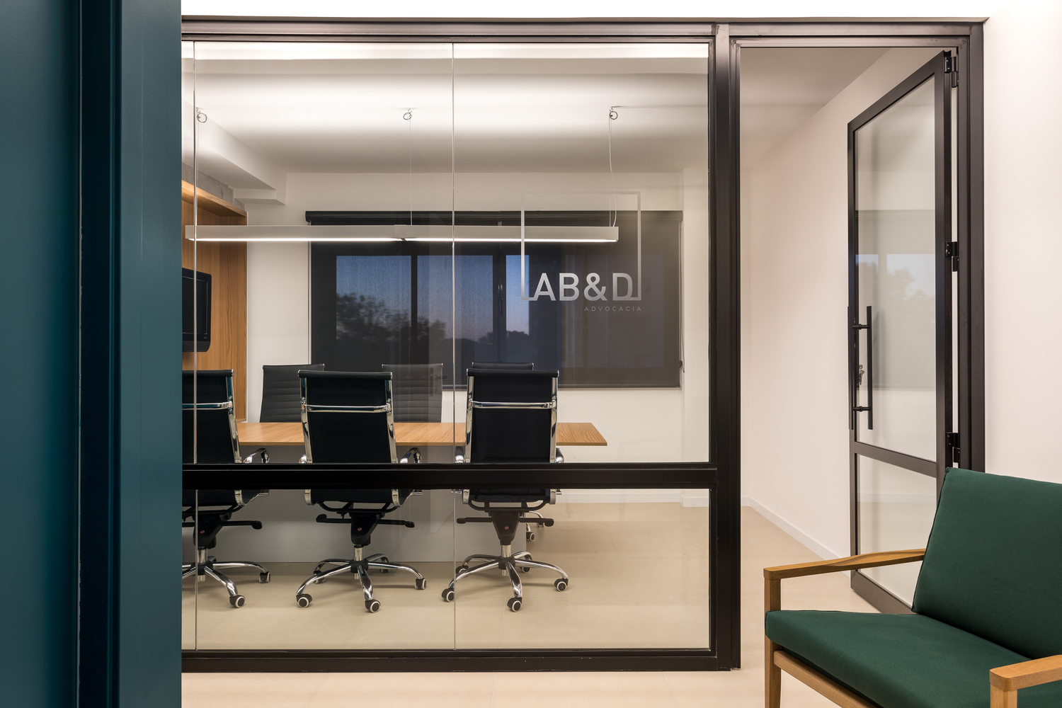 办公空间，建筑改造，小型工作室，AB&D Office，巴西，50平米办公室设计