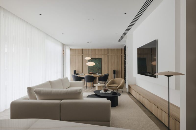 Studio Nátu | 280㎡,新加坡东部280㎡优雅大平层