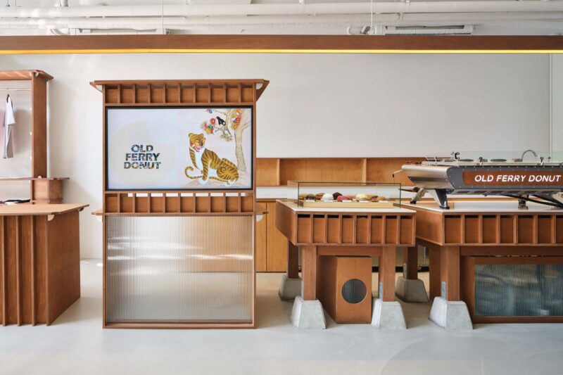 Studio Gimgeosil | 50㎡,韩国汉城咖啡厅+甜甜圈店