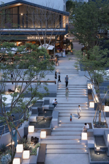 四周建筑 | 成都天府麓湖美食岛二期
