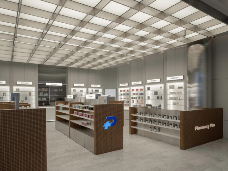 fortytwelve丨110㎡,科威特极简主义药店-Pharmacy Plus