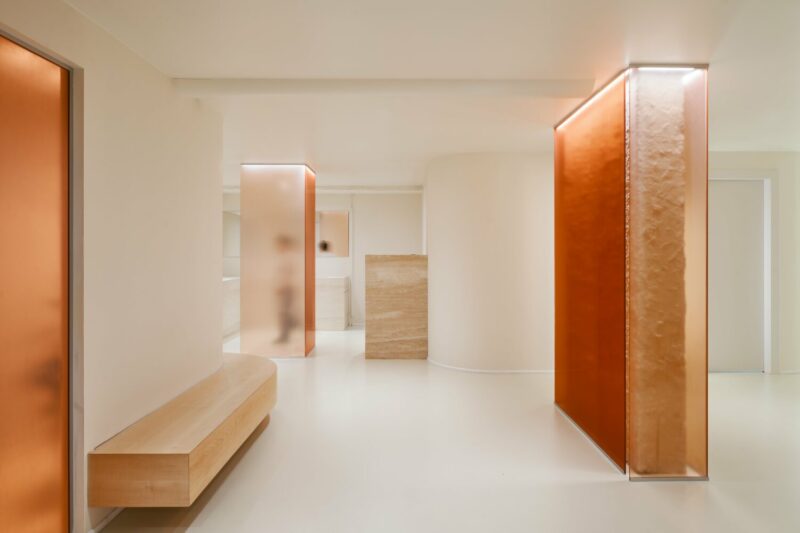 Salty Architects丨180㎡,极简主义私人诊所设计