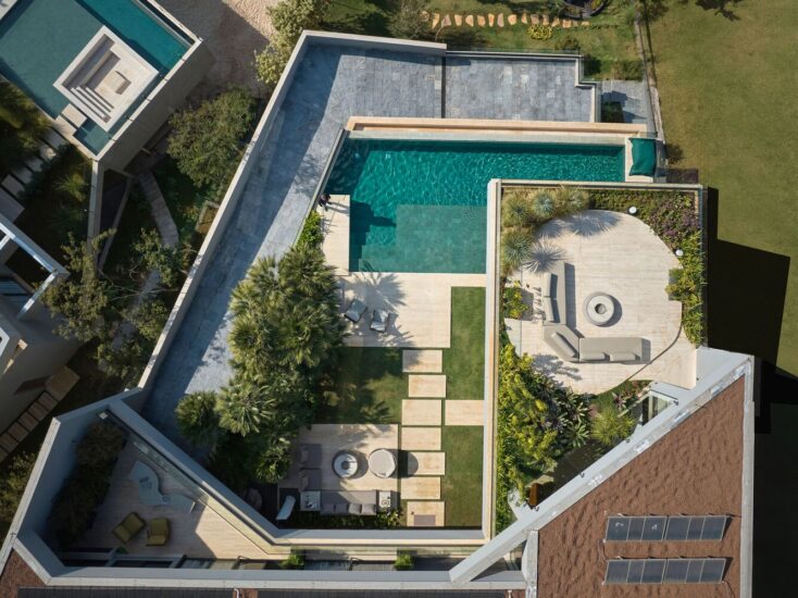 Anastasia Arquitetos | 1399㎡,巴西新利马自然庭院景观别墅