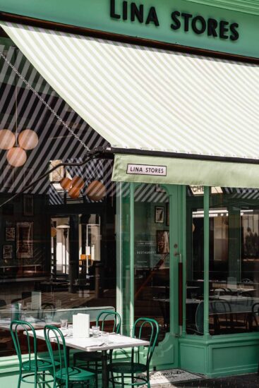 North End Design | 伦敦Lina Stores休闲餐厅-意大利熟食&餐厅连锁品牌店