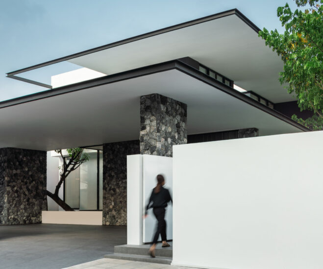 Ayutt and Associates design | 900㎡,泰国曼谷东方美学-白色极简别墅