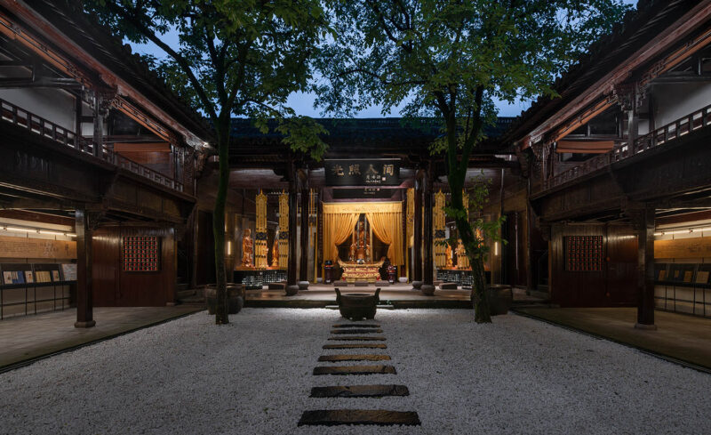 严旸建筑设计 | 浙江衢州神农殿微更新改造