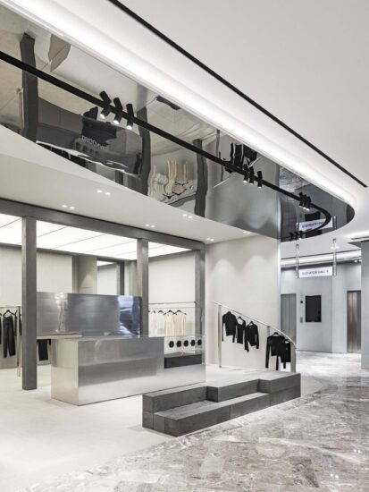 oftn studio | 65㎡,韩国釜山极简主义服装店-diagonal Store