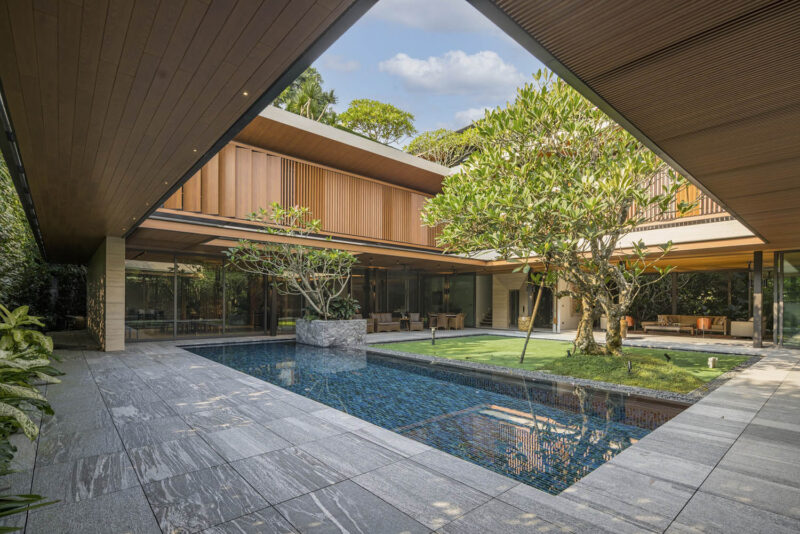 Wallflower Architecture + Design | 新加坡花园景观庭院别墅