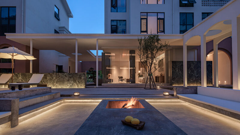 时上建筑空间设计 | 温州日暮里民宿 NIPPRO-落日下的山中梦境