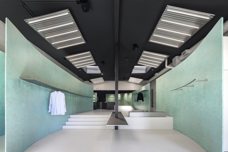 WGNB | 200㎡,美国旧金山极简主义服装店-SVRN