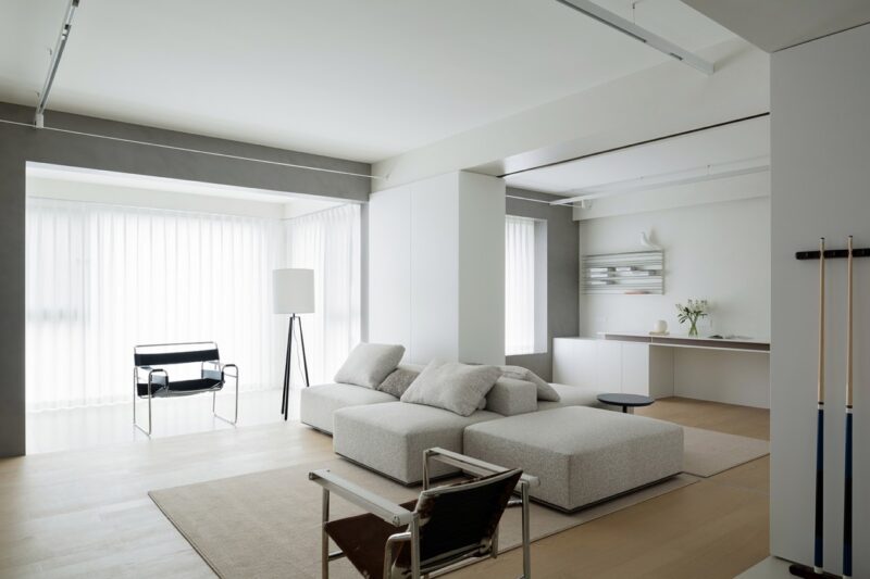 云行空间建筑设计|140㎡,南京 碧瑶花园大平层公寓