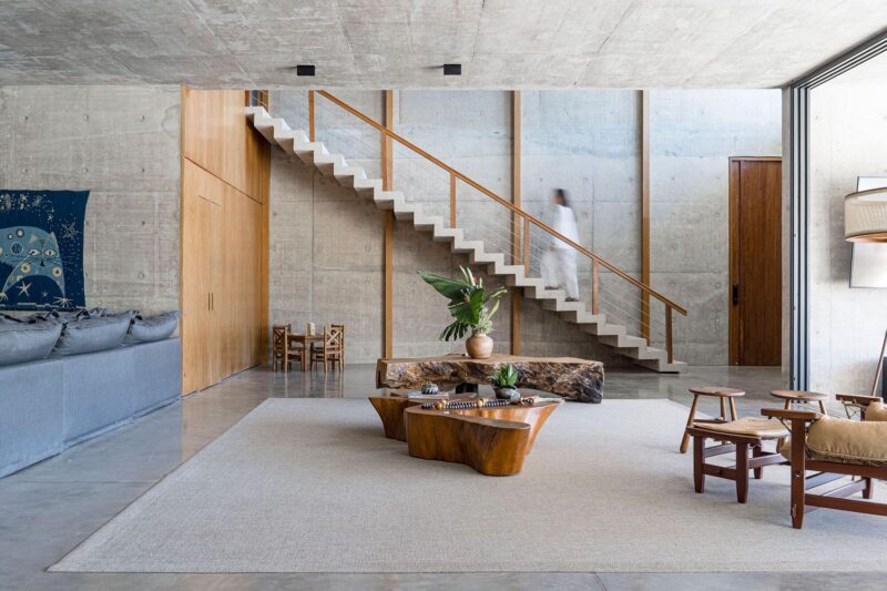 ME Arquitetura|3550㎡,巴西极简风格野兽派美学乡村别墅