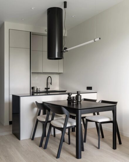 Svetlana Mamaenko|40㎡,圣彼得堡极简主义小公寓