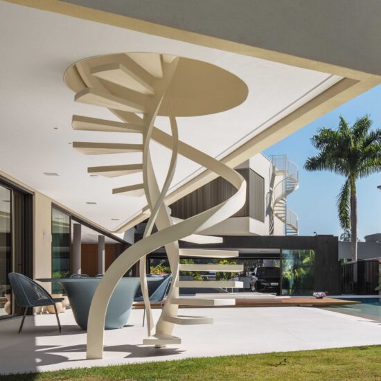 Okha arquitetura e design|880㎡,巴西开放式庭院别墅-Galeriah House