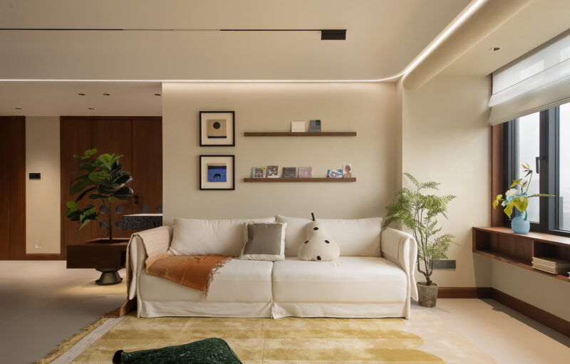 刘芸设计师 | 145㎡,常州现代中古风住宅-《和风》