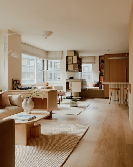 Reddymade|米色+奶油色,纽约优雅而温暖的两室公寓