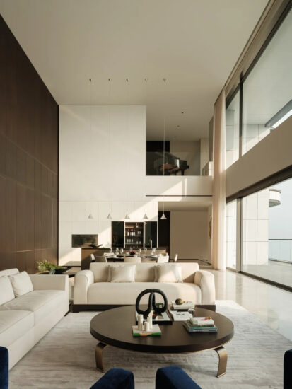 设计师:郑宇&吕锋 | 1200㎡,湖北荆州顶层复式