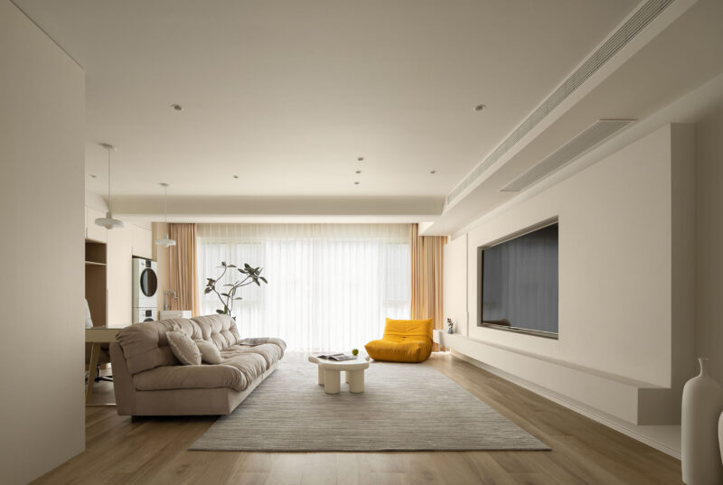 陈裕露设计师丨130㎡,南昌住宅-寻花溯暖 轻盈安居