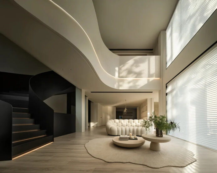 陆颖昆设计师 | 700㎡,上海别墅-戏梦之家