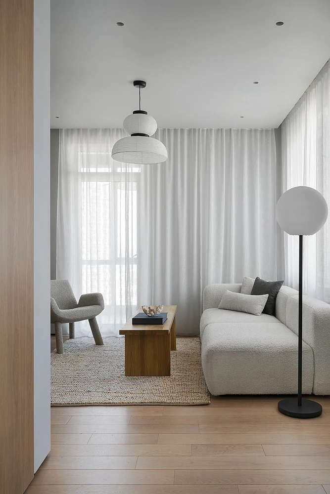 Sveta Khabeeva Studio,住宅设计,公寓设计案例,公寓设计方案,莫斯科,原木色