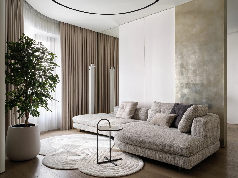 Daria Kolesova,住宅设计,公寓设计案例,公寓设计方案,设计师自宅,小户型设计