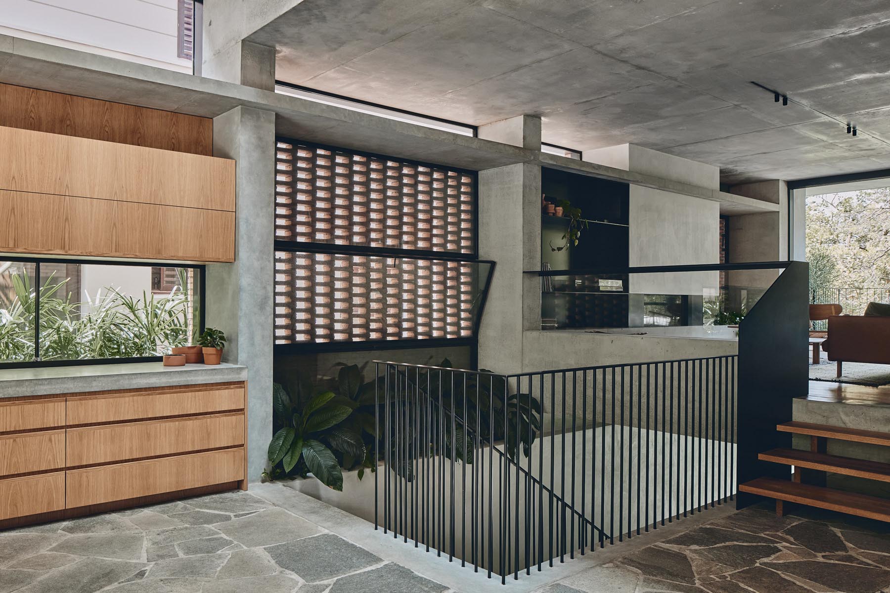 Andrew Burges Architects,别墅设计案例,别墅设计方案,极简主义别墅,澳大利亚,混凝土,度假别墅,景观别墅