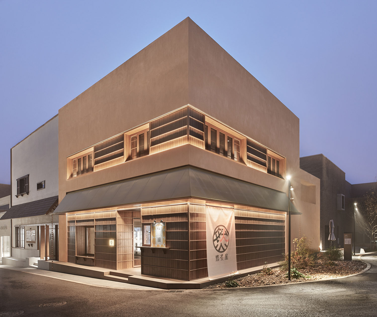 餐厅设计,休闲餐厅设计,早餐店设计,餐厅设计案例,餐厅设计方案,开放式餐厅,金山岭阿那亚燃炙屋与山谷豆腐工坊,金山岭阿那亚,odd设计事务所