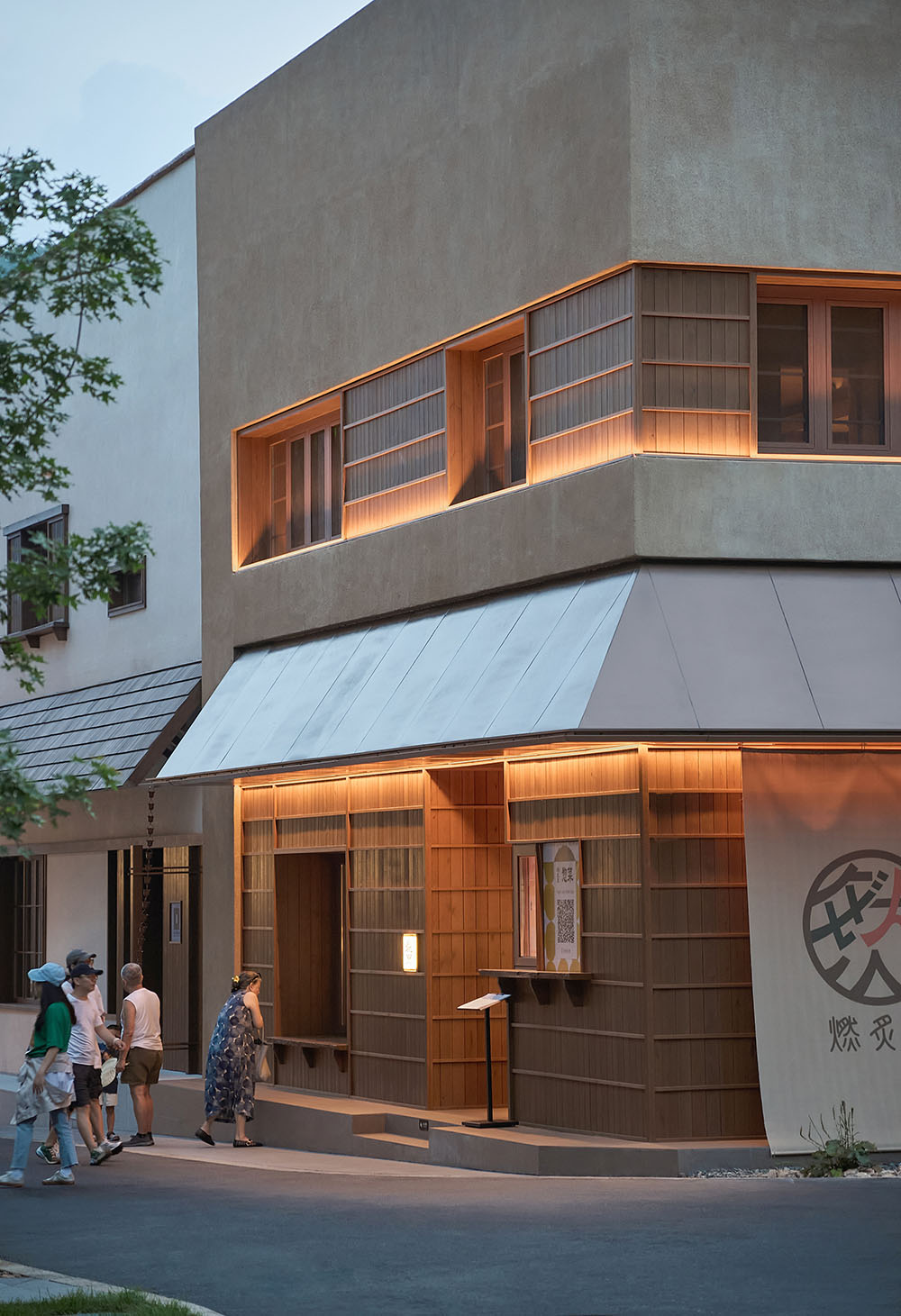 餐厅设计,休闲餐厅设计,早餐店设计,餐厅设计案例,餐厅设计方案,开放式餐厅,金山岭阿那亚燃炙屋与山谷豆腐工坊,金山岭阿那亚,odd设计事务所