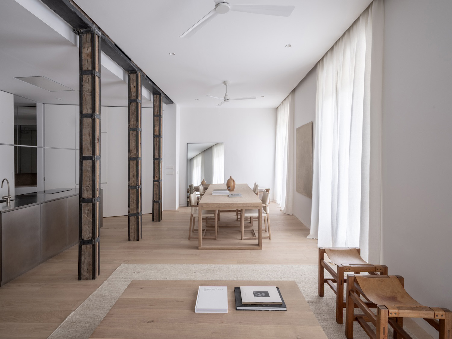Donaire Milans Arquitectos,住宅设计,公寓设计案例,公寓设计方案,公寓改造,极简主义,极简风格,西班牙,马德里