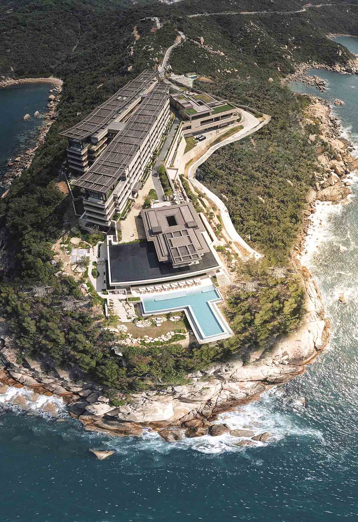 建筑设计,酒店建筑设计,景观设计,酒店景观设计,酒店建筑,酒店设计,度假酒店,阿丽拉珠海东澳岛,珠海,ZNA 泽碧克建筑设计事务所,水平线设计