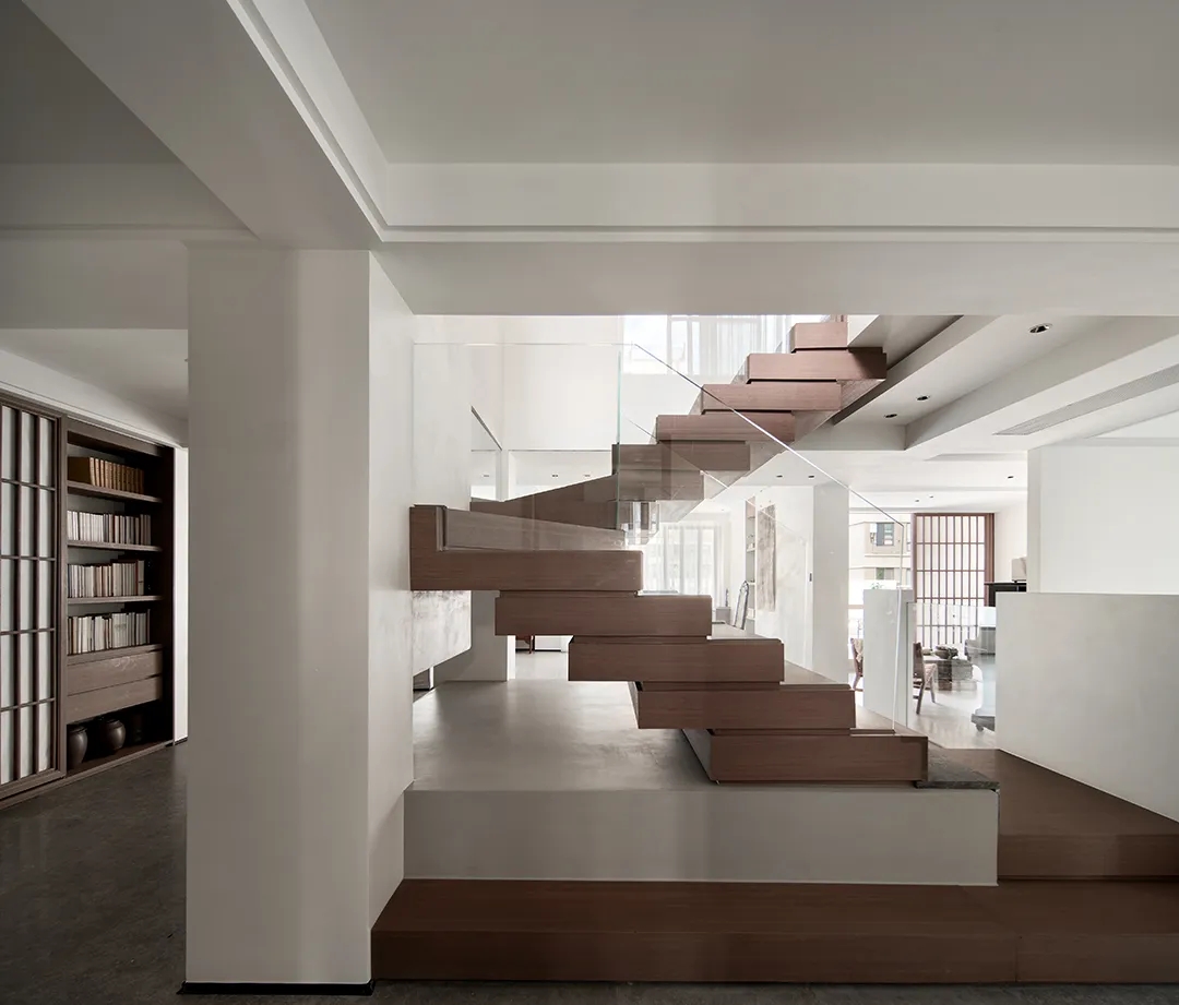 296㎡复式设计,296㎡,复式设计,复式住宅,复式设计案例,复式设计方案,中古风复式,住宅设计,浙江丽水复式住宅-古往今来,浙江丽水,开间设计