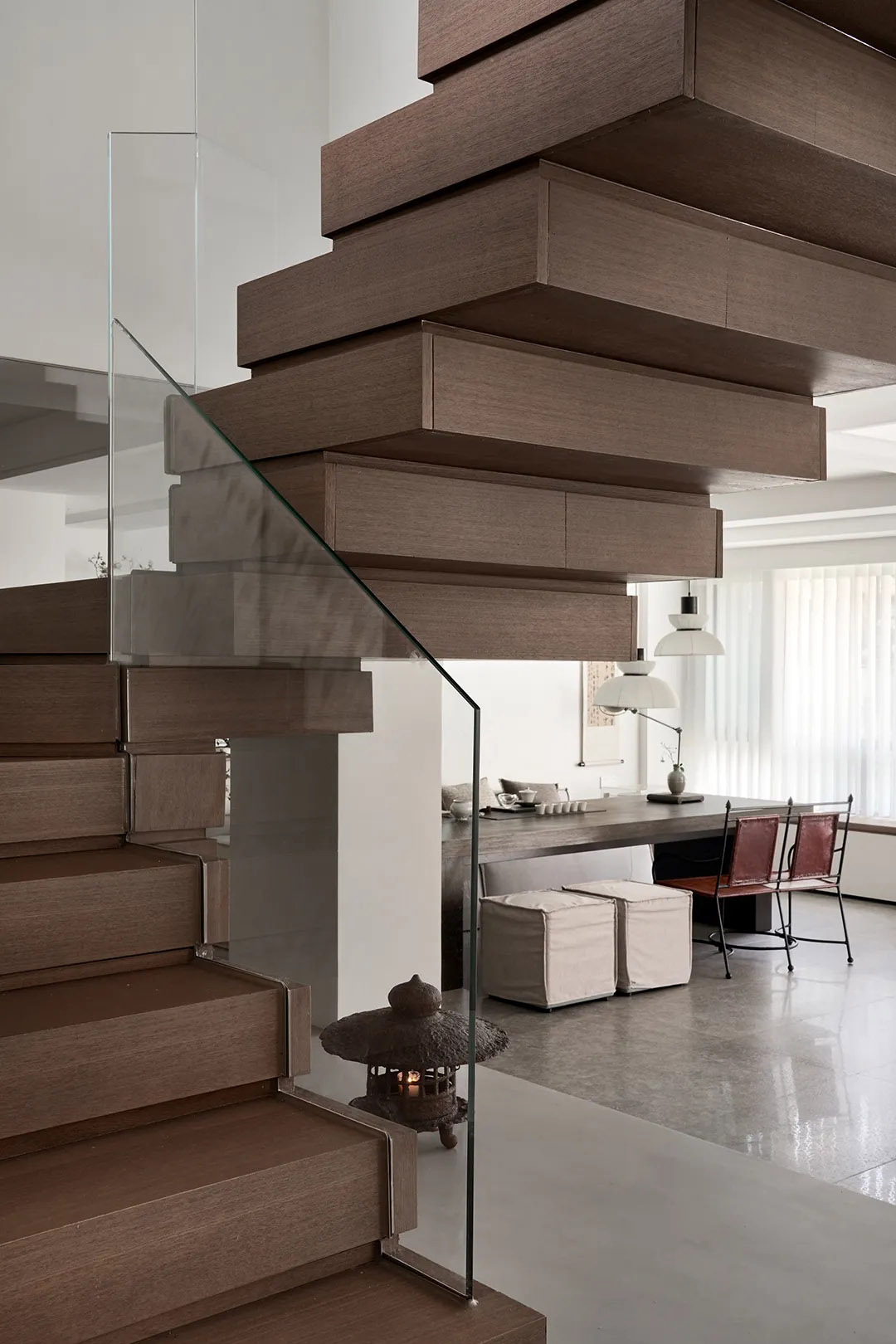 296㎡复式设计,296㎡,复式设计,复式住宅,复式设计案例,复式设计方案,中古风复式,住宅设计,浙江丽水复式住宅-古往今来,浙江丽水,开间设计