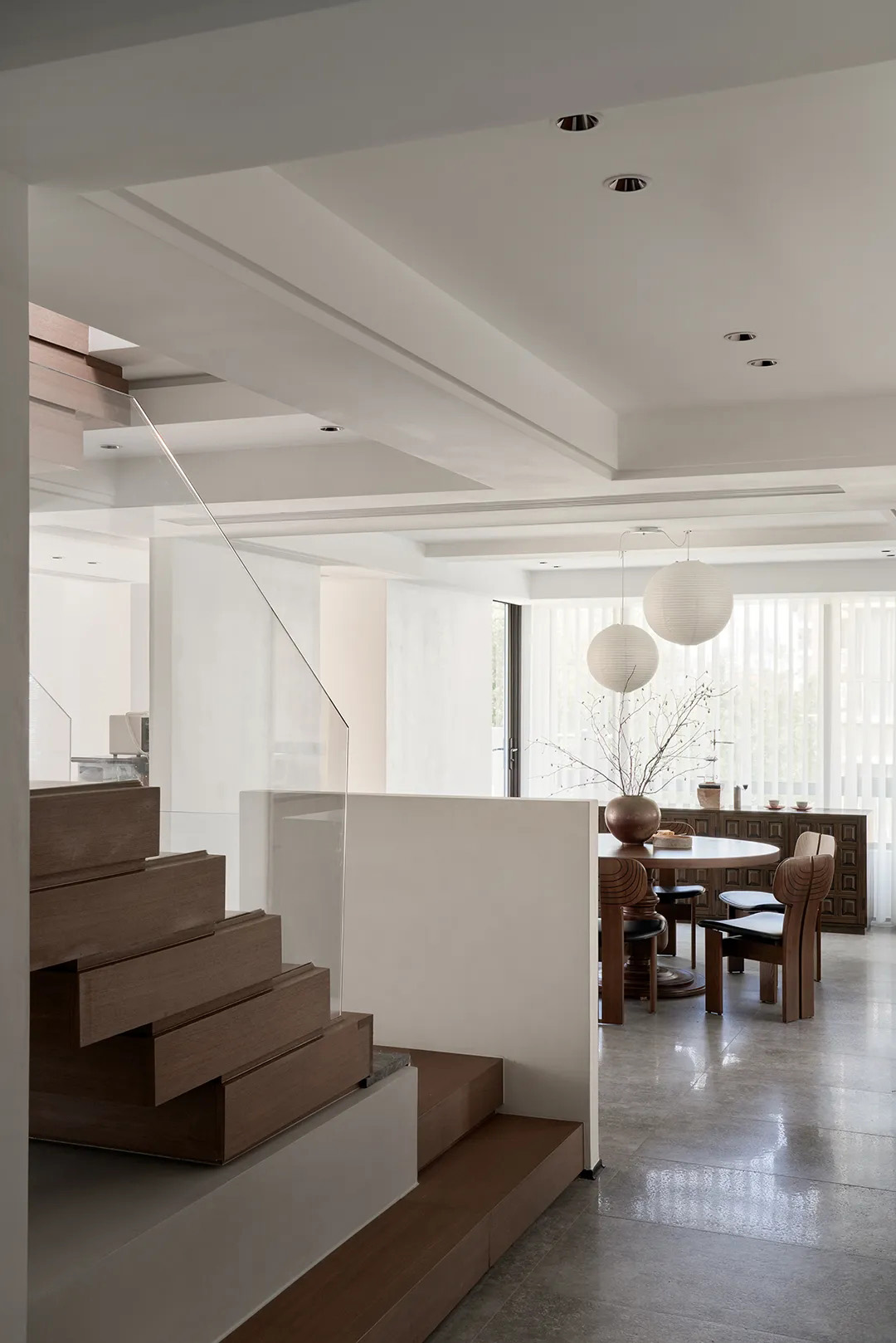 296㎡复式设计,296㎡,复式设计,复式住宅,复式设计案例,复式设计方案,中古风复式,住宅设计,浙江丽水复式住宅-古往今来,浙江丽水,开间设计