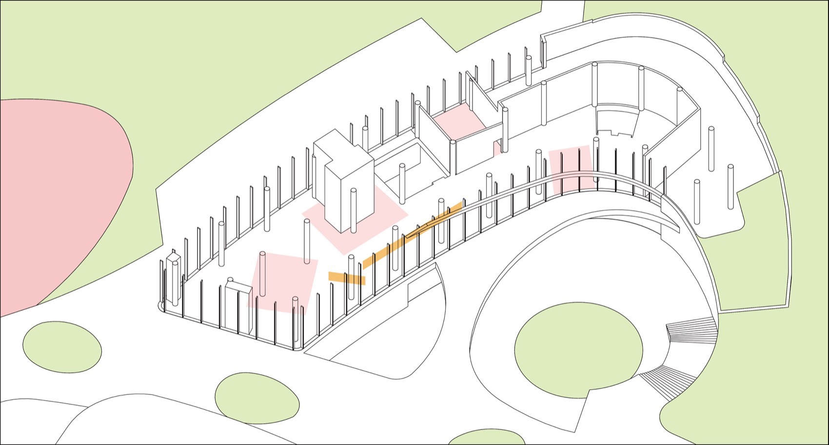 森系咖啡店设计,咖啡店设计方案,集合店设计,咖啡店设计案例,咖啡店设计,开放式咖啡店,建筑改造,一尺花园上海前滩休闲公园店,上海,大形建筑设计