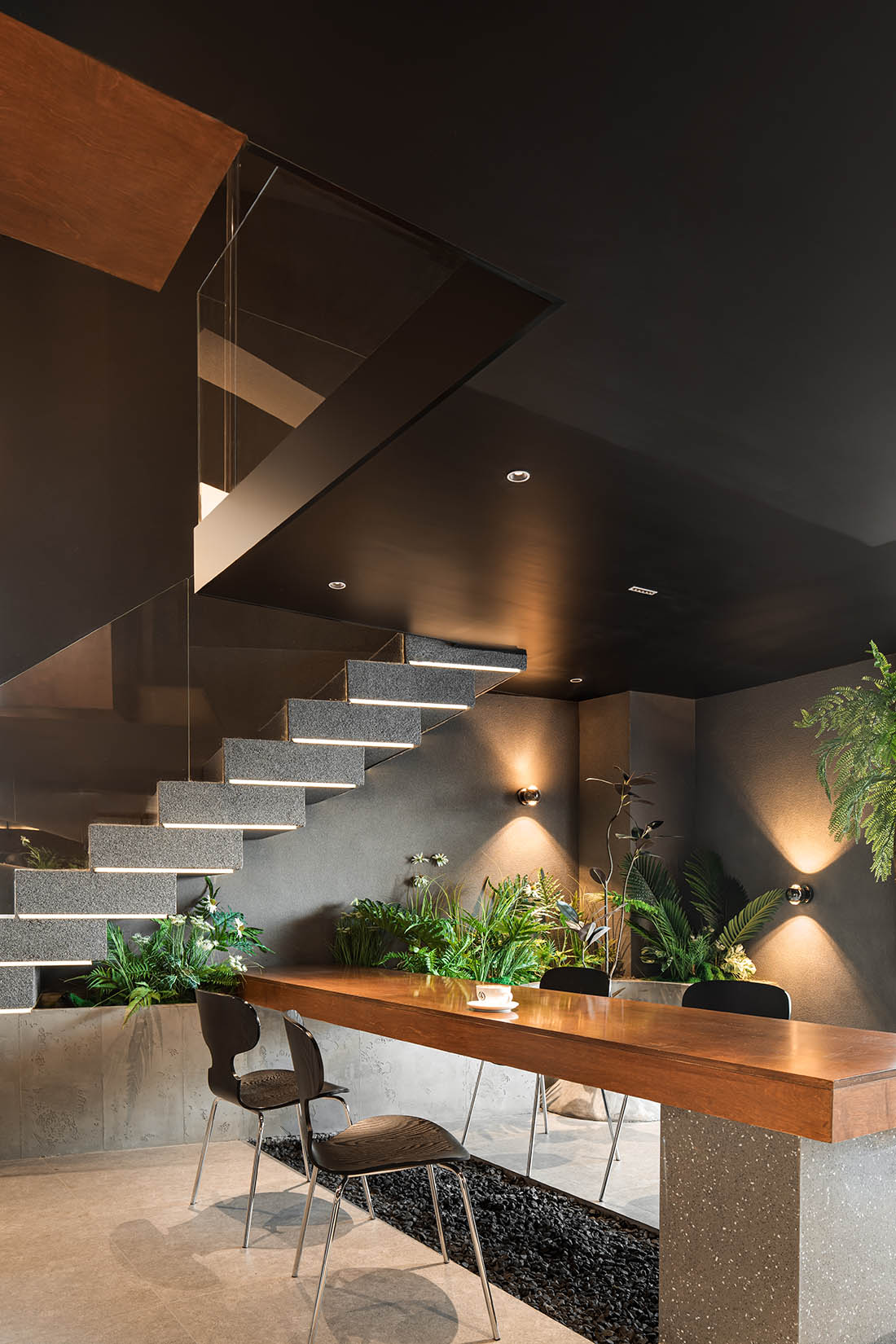 餐厅设计,休闲餐厅设计,轻食餐厅设计,餐厅设计案例,餐厅设计方案,开放式餐厅,街边餐厅设计,太原YIHE一合融合轻食餐厅,太原,BLEND DESIGN 斑斓空间