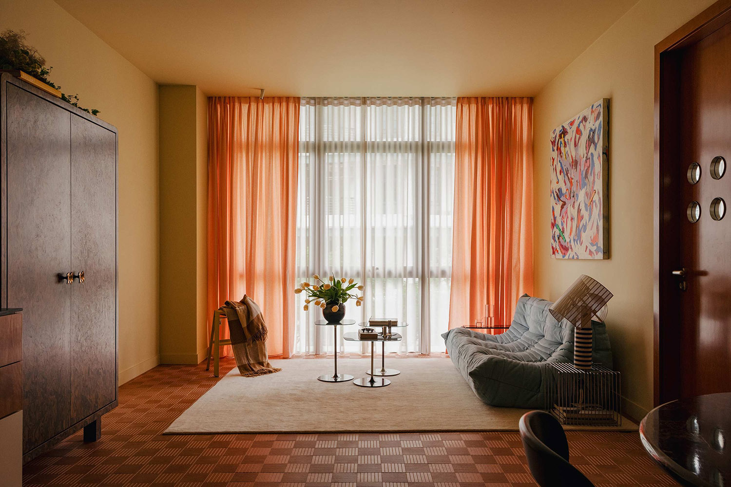 公寓设计,Wunderwall Design,马来西亚,吉隆坡,公寓设计案例,中古风公寓