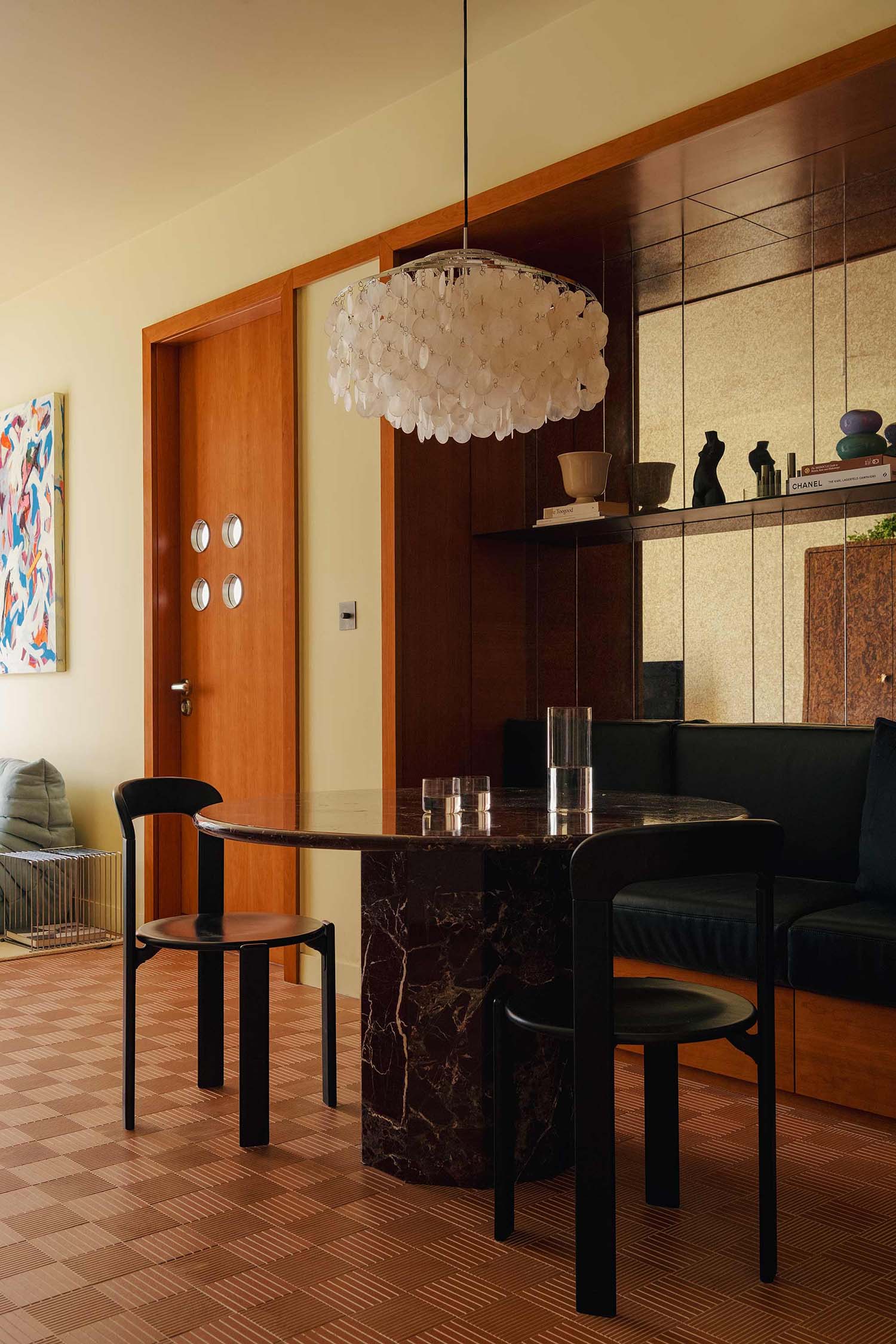 公寓设计,Wunderwall Design,马来西亚,吉隆坡,公寓设计案例,中古风公寓