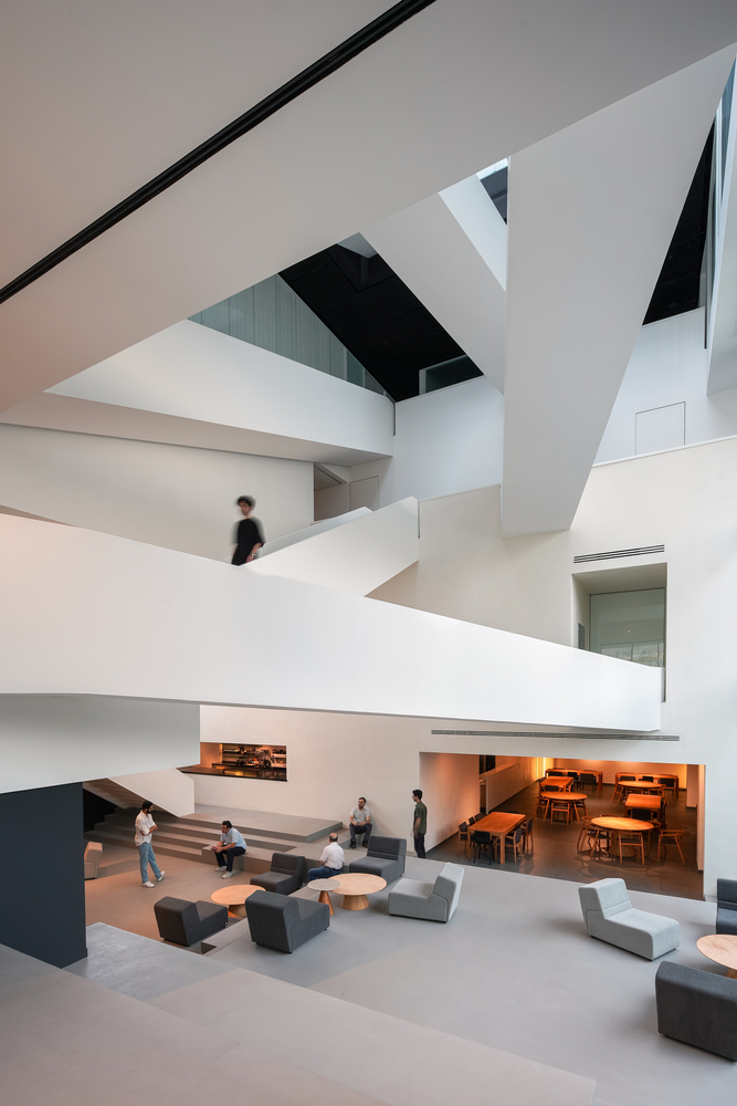 办公室设计,NOIR Office,办公室设计案例,办公室设计方案,伊朗,Rahyaft总部办公室