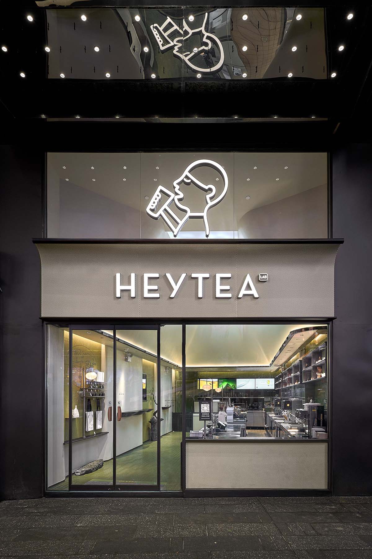 茶饮店设计,喜茶,喜茶店设计案例,茶饮店设计方案,喜茶店设计公司,喜茶店设计,上海,国外茶饮店,喜茶TEALAB美国纽约时代广场海外首店,美国纽约,立品设计