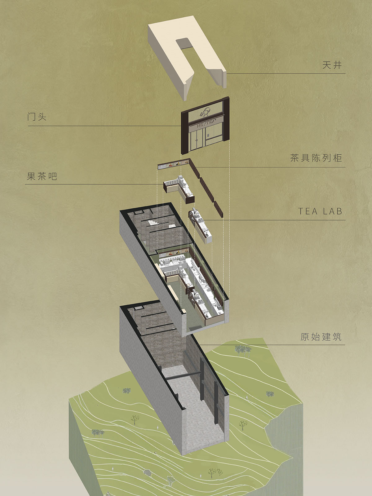 茶饮店设计,喜茶,喜茶店设计案例,茶饮店设计方案,喜茶店设计公司,喜茶店设计,上海,国外茶饮店,喜茶TEALAB美国纽约时代广场海外首店,美国纽约,立品设计