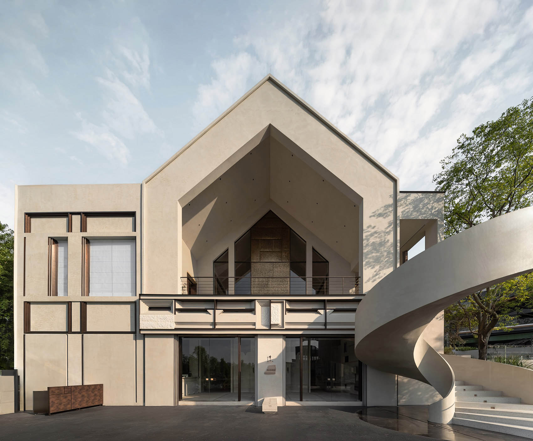 E27 Studio,餐厅设计,成都麓湖,休闲餐厅设计,礼堂设计,休闲餐厅,餐厅设计案例,餐厅设计方案,慕上ON THE MOON,成都,解构美学