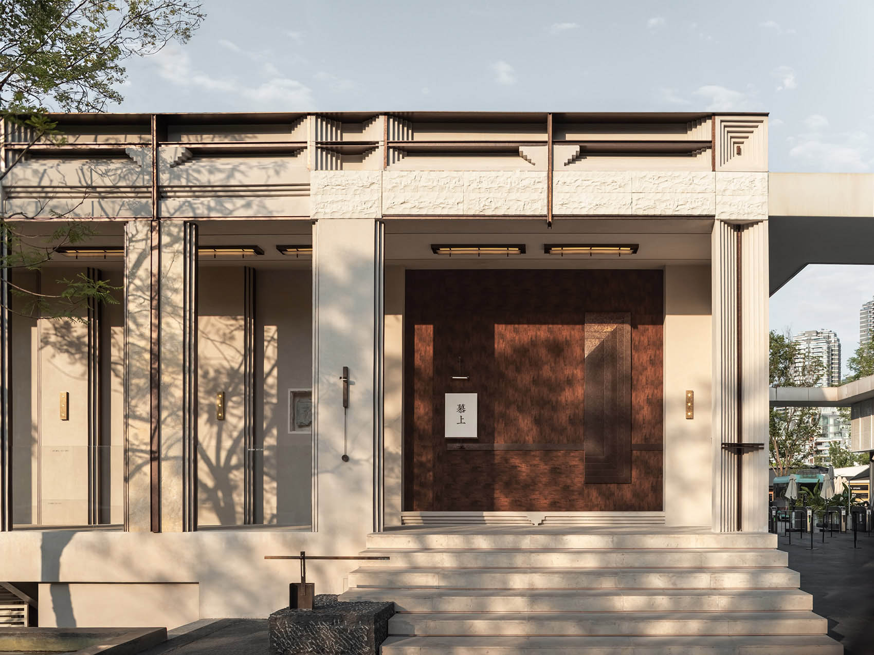 E27 Studio,餐厅设计,成都麓湖,休闲餐厅设计,礼堂设计,休闲餐厅,餐厅设计案例,餐厅设计方案,慕上ON THE MOON,成都,解构美学