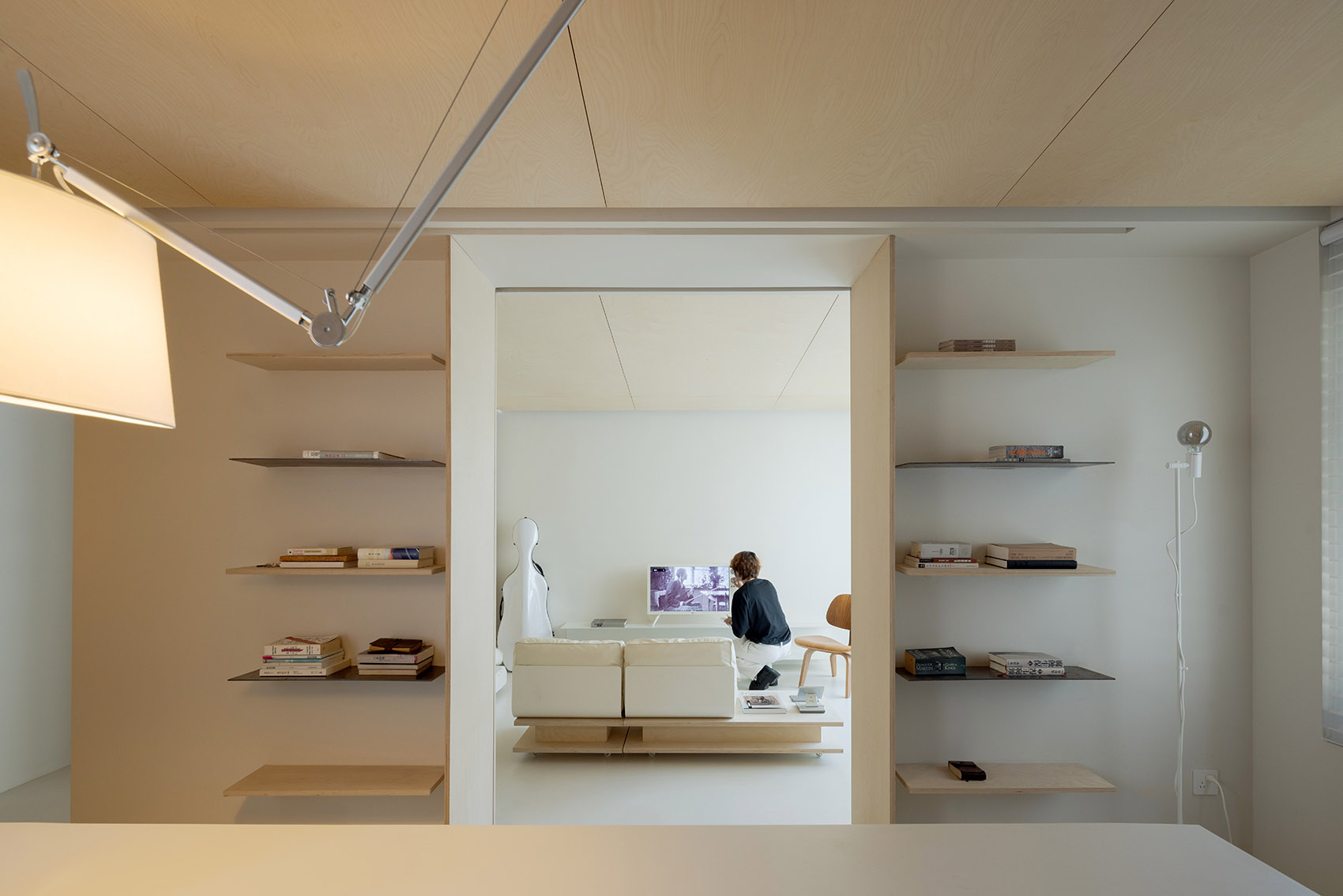 住宅设计,公寓设计,小户型设计,68㎡住宅设计,68㎡,住宅设计案例,住宅设计方案,上海,上海門_THE DOOR住宅,SIM简线建筑