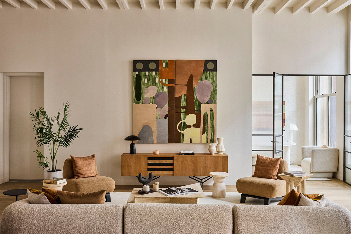 公寓设计,公寓设计案例,loft公寓,ODA studio,纽约