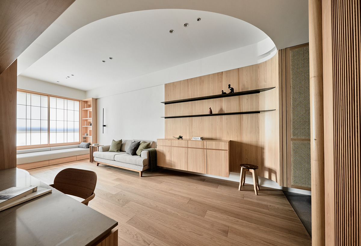 公寓设计,公寓设计案例,地特设计,日式风格,新北