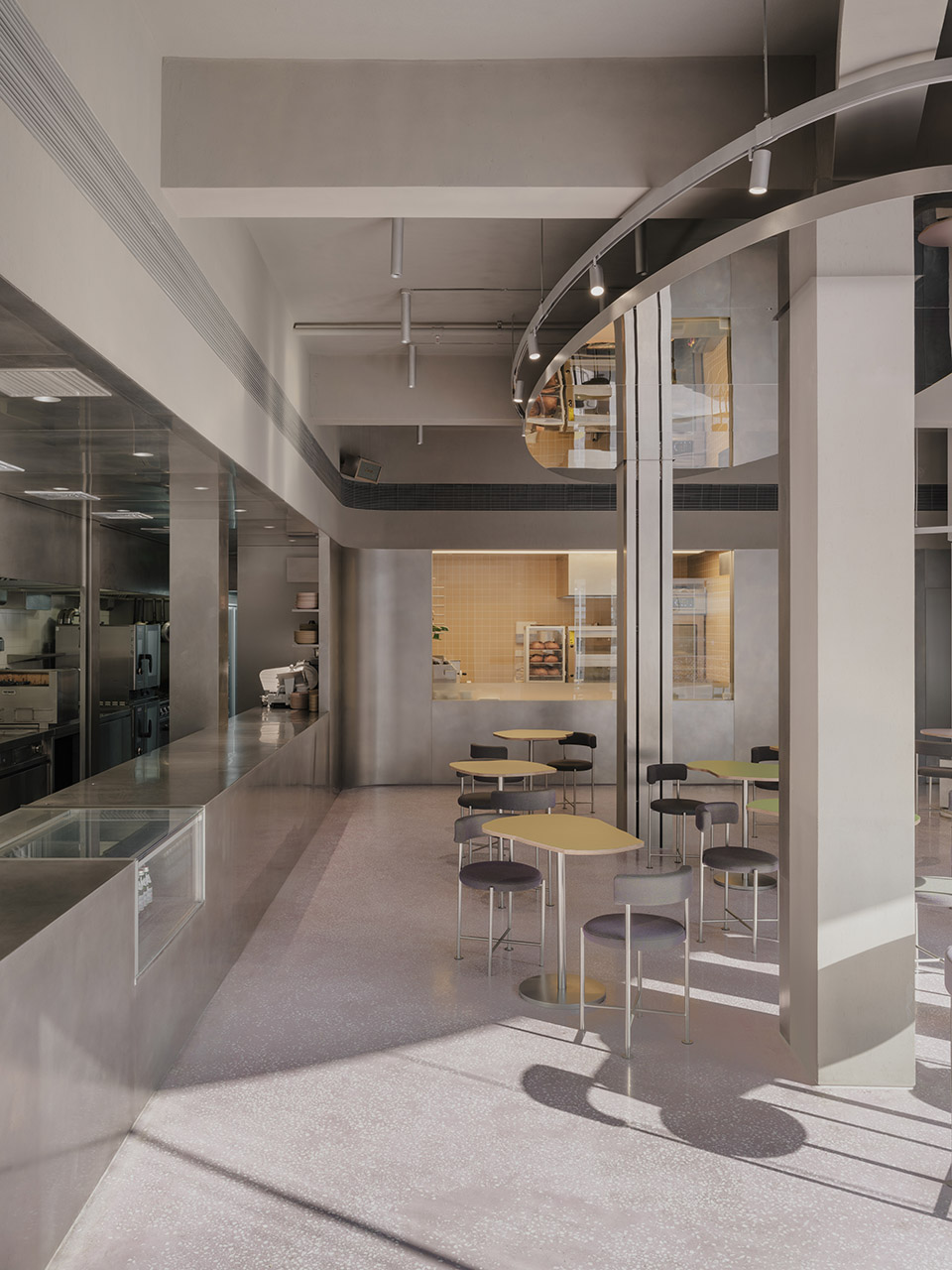 餐厅设计,汉堡店设计,休闲餐厅设计,开放式餐厅,汉堡店设计案例,汉堡店设计方案,上海BizyBoy餐厅,上海,studio profile