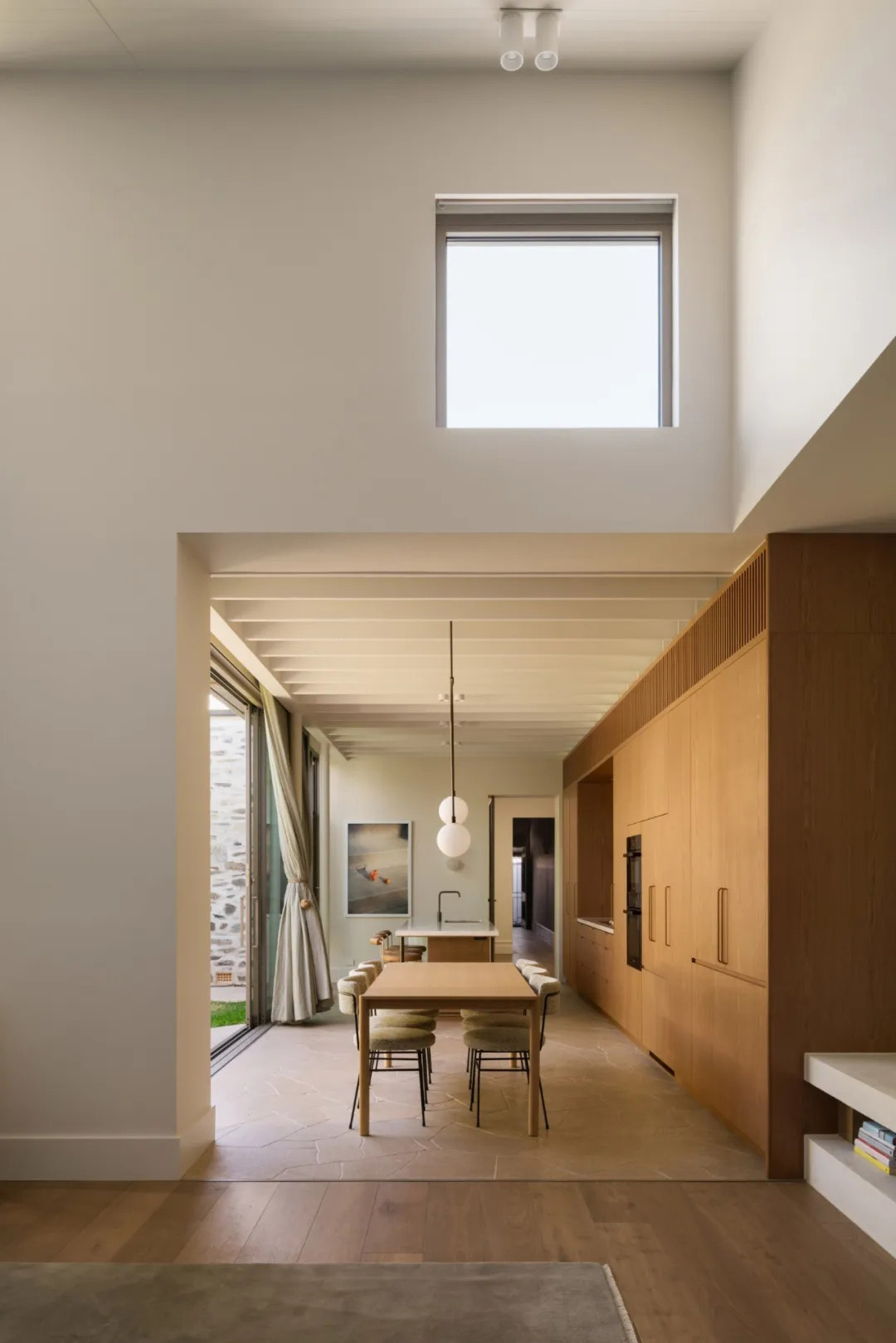 Proske Architects,别墅设计案例,别墅设计方案,别墅设计,联排别墅,澳大利亚,原木色