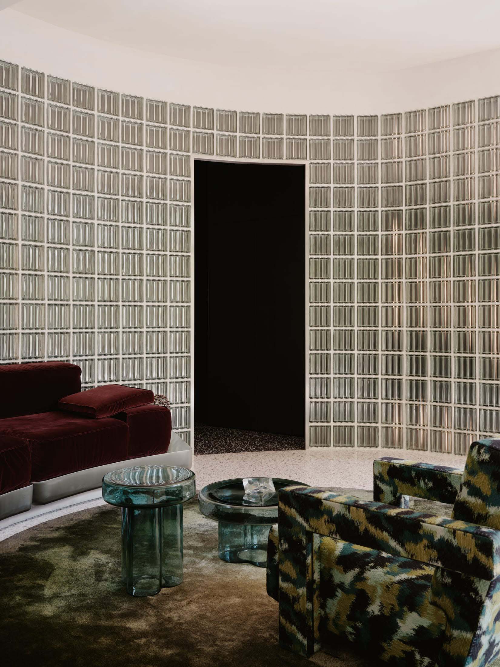 公寓设计,公寓设计案例,Studio Karhard,玻璃砖,极简主义,极简风格,柏林