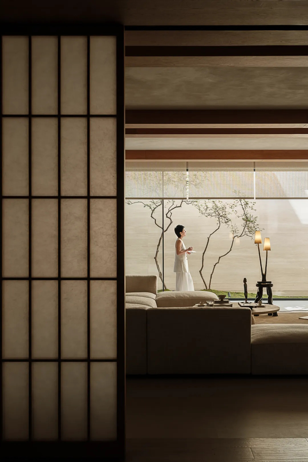 1200㎡别墅设计,1200㎡,别墅设计,豪宅设计,别墅设计案例,别墅装修,现代风格别墅设计,奶油风别墅,重庆别墅-光吟静室简序生长,重庆,悦空间设计